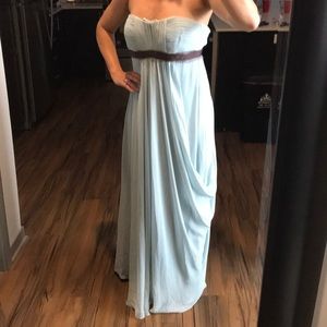 Grecian style evening gown